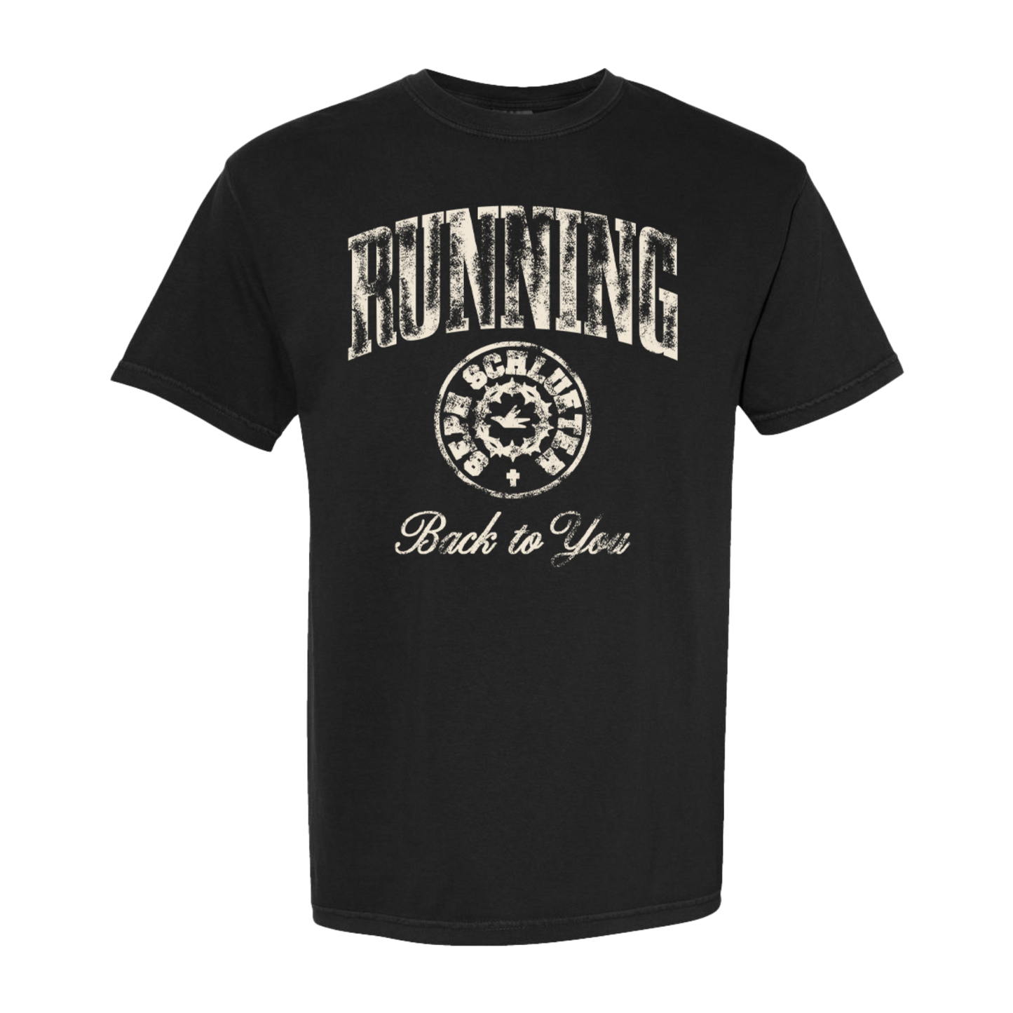 Black Running Back To You College T Shirt