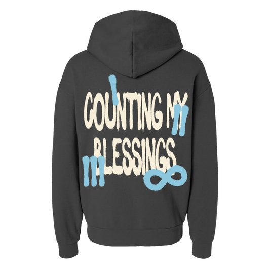 Counting My Blessings Graffiti Hoodie