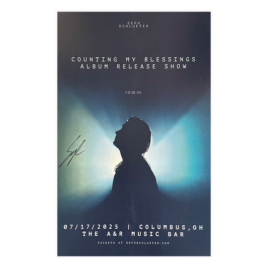 Counting My Blessings Album Poster [Autographed]